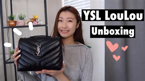 YSL Small LouLou Unboxing + First Impressions 